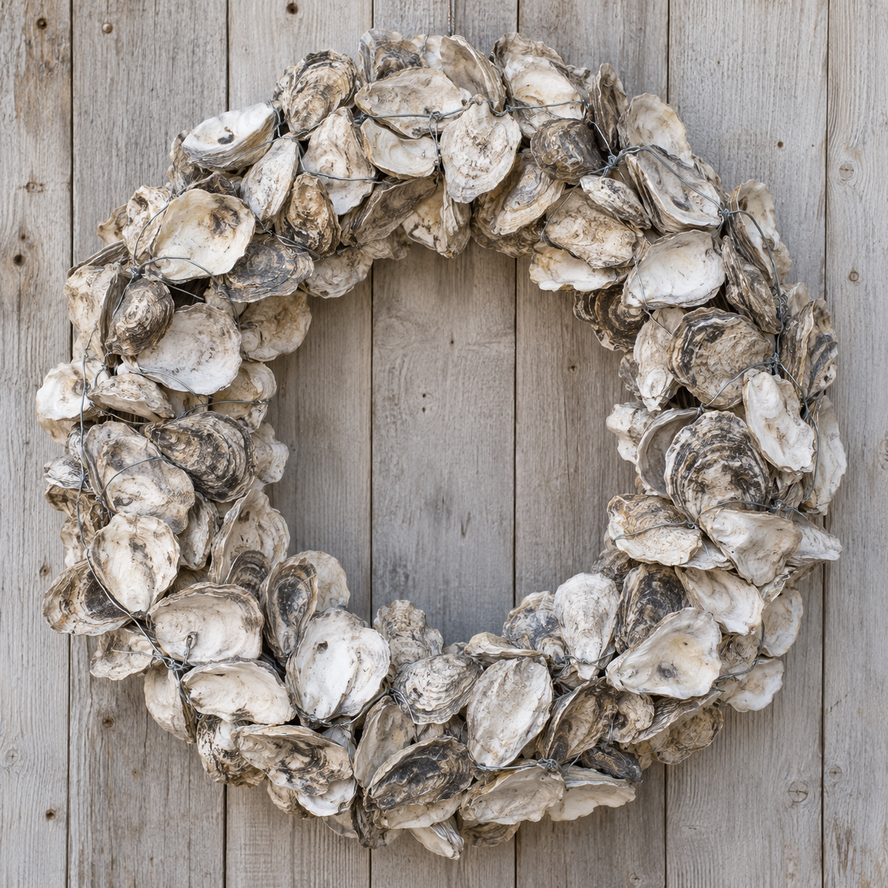 Seas the Day: Oyster Shell Wreath Workshop